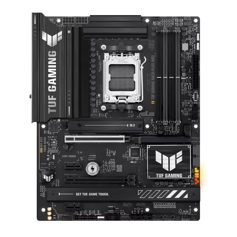 ASUS TUF GAMING B850-PLUS WIFI – Durable AM5 Gaming Motherboard