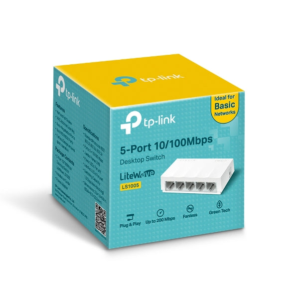 Effortless Networking with TP-Link LS1005 5-Port Desktop Switch