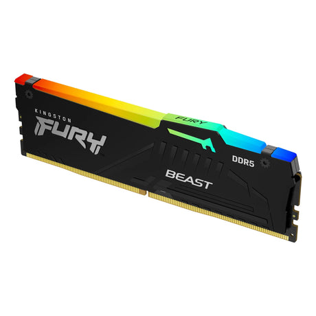 Kingston Fury Beast RGB DDR5 6000MT/s CL36 RAM (16GB/32GB)