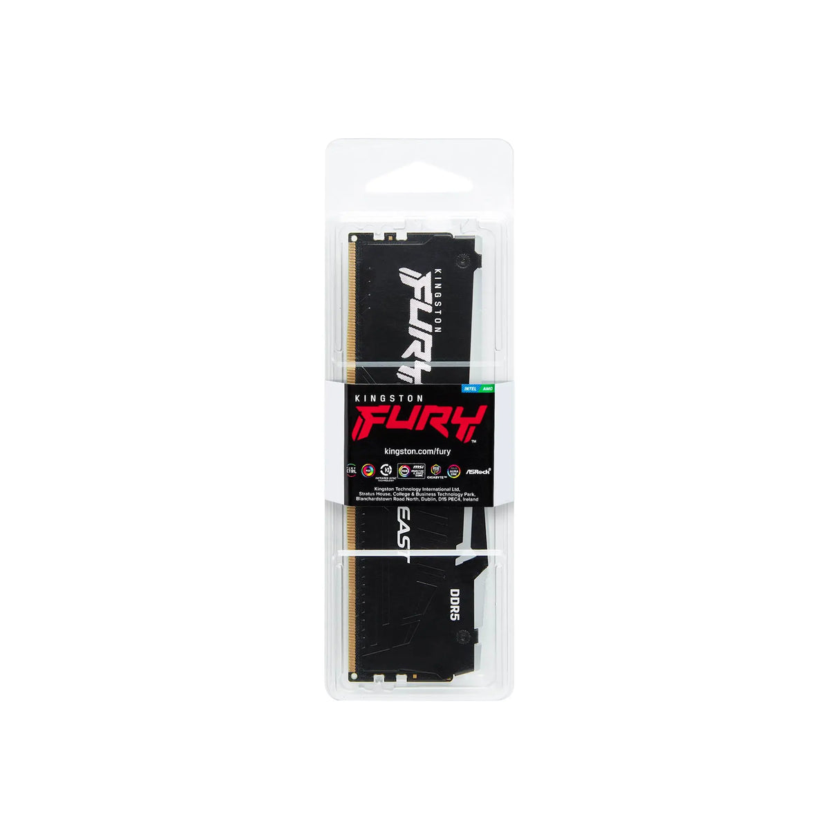 Kingston Fury Beast RGB DDR5 6000MT/s CL36 RAM (16GB/32GB)
