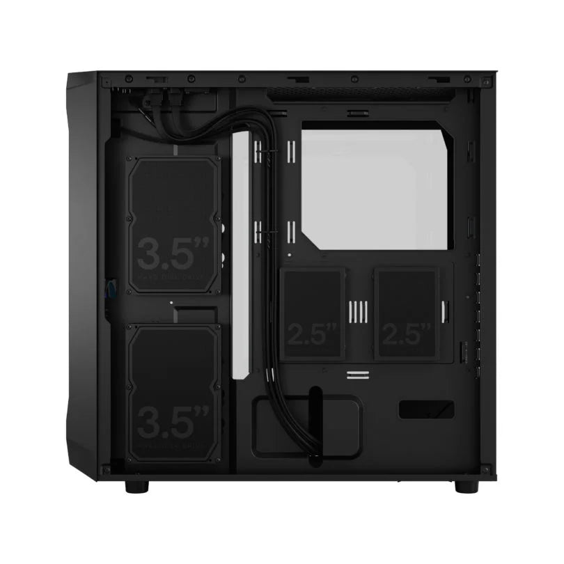 Fractal Focus 2 RGB Black/White TG Mid Tower Case