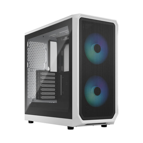 Fractal Focus 2 RGB Black/White TG Mid Tower Case