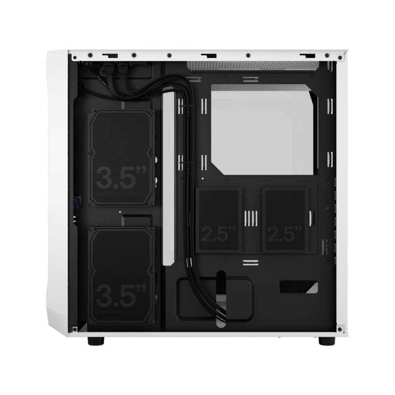 Fractal Focus 2 RGB Black/White TG Mid Tower Case
