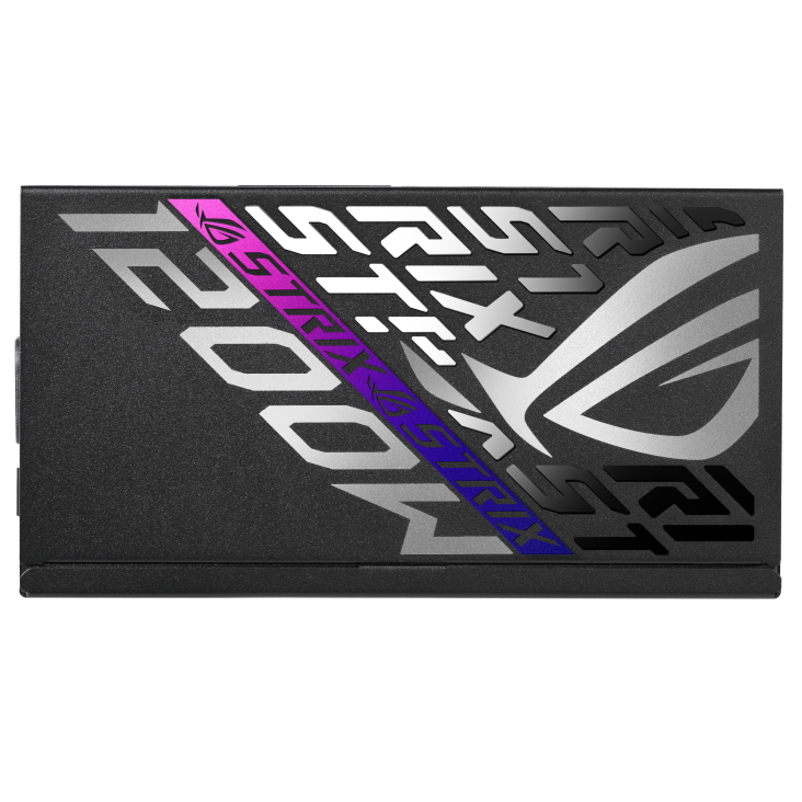 ASUS ROG Strix 1200W Platinum PSU GaN MOSFET GPU-FIRST Technology 0dB Cooling PCIe 5.1 Ready