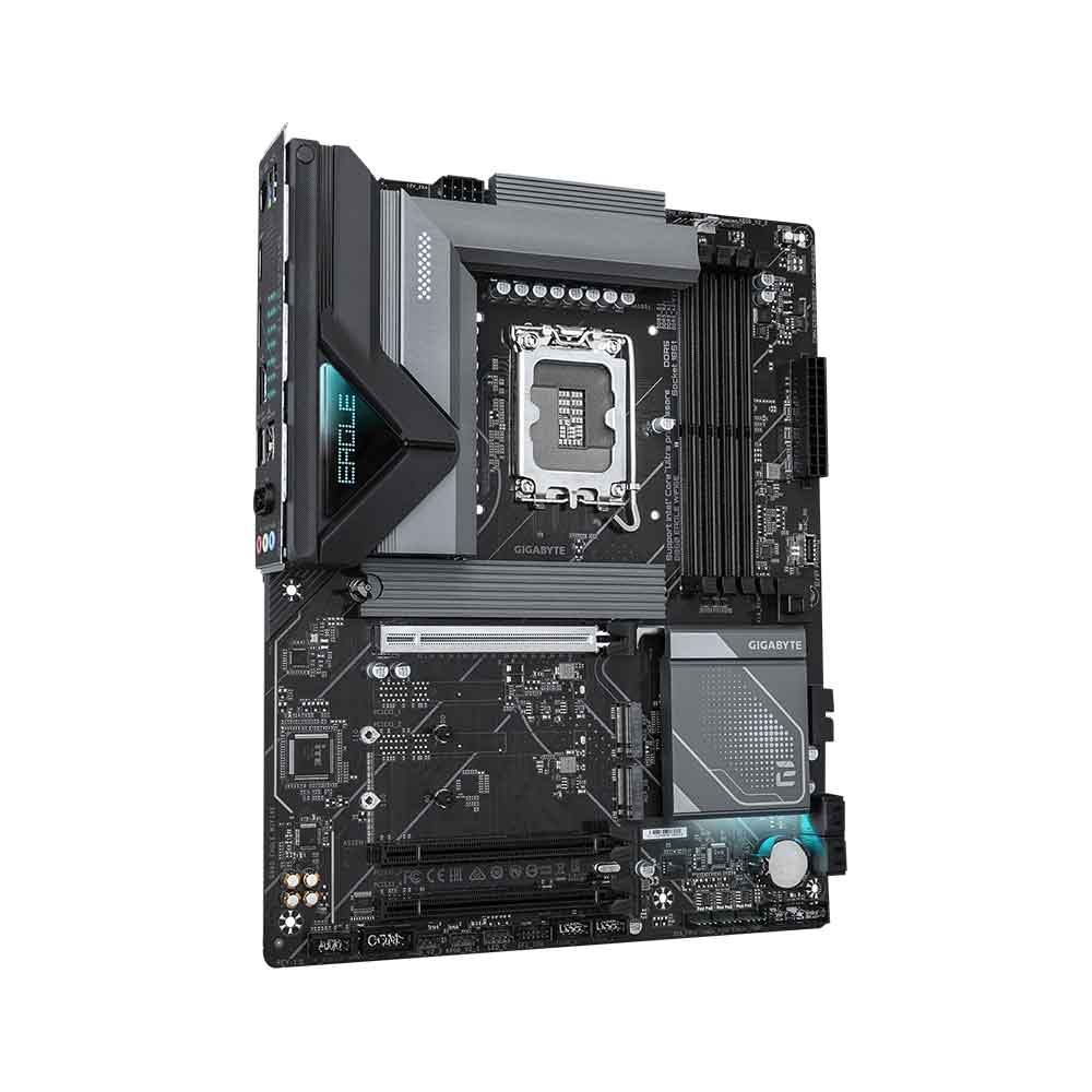 GIGABYTE B860 Eagle WIFI6E Intel Core Ultra LGA 1851 Motherboard, ATX, DDR5, 3X M.2, PCIe 5.0, USB-C, 2.5GbE LAN