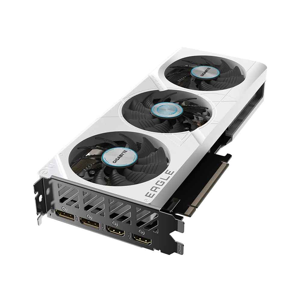 بطاقة رسومات GIGABYTE GeForce RTX 4060 Ti EAGLE OC ICE سعة 8 جيجابايت GDDR6 128 بت PCI-E 4.0 2 × DisplayPort 1.4a 2 × HDMI 2.1a NVIDIA DLSS 3 