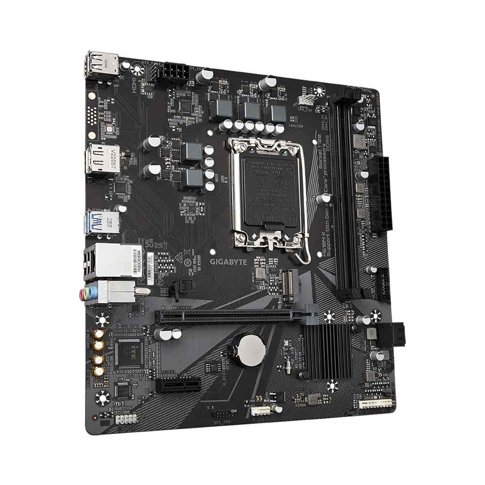 GIGABYTE H610M K DDR5 LGA 1700 PCIe 4.0 Design, Gen3 x4 M.2 Motherboard