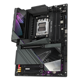 لوحة أم GIGABYTE X870E AORUS MASTER - تدعم وحدة المعالجة المركزية AMD Ryzen 9000، ووحدة تنظيم الجهد الرقمية 16+2+2 طور، وذاكرة DDR5 (OC) بسرعة تصل إلى 8600 ميجاهرتز، و3 منافذ PCIe 5.0، وشبكة Wi-Fi 7، ومنفذ USB 4