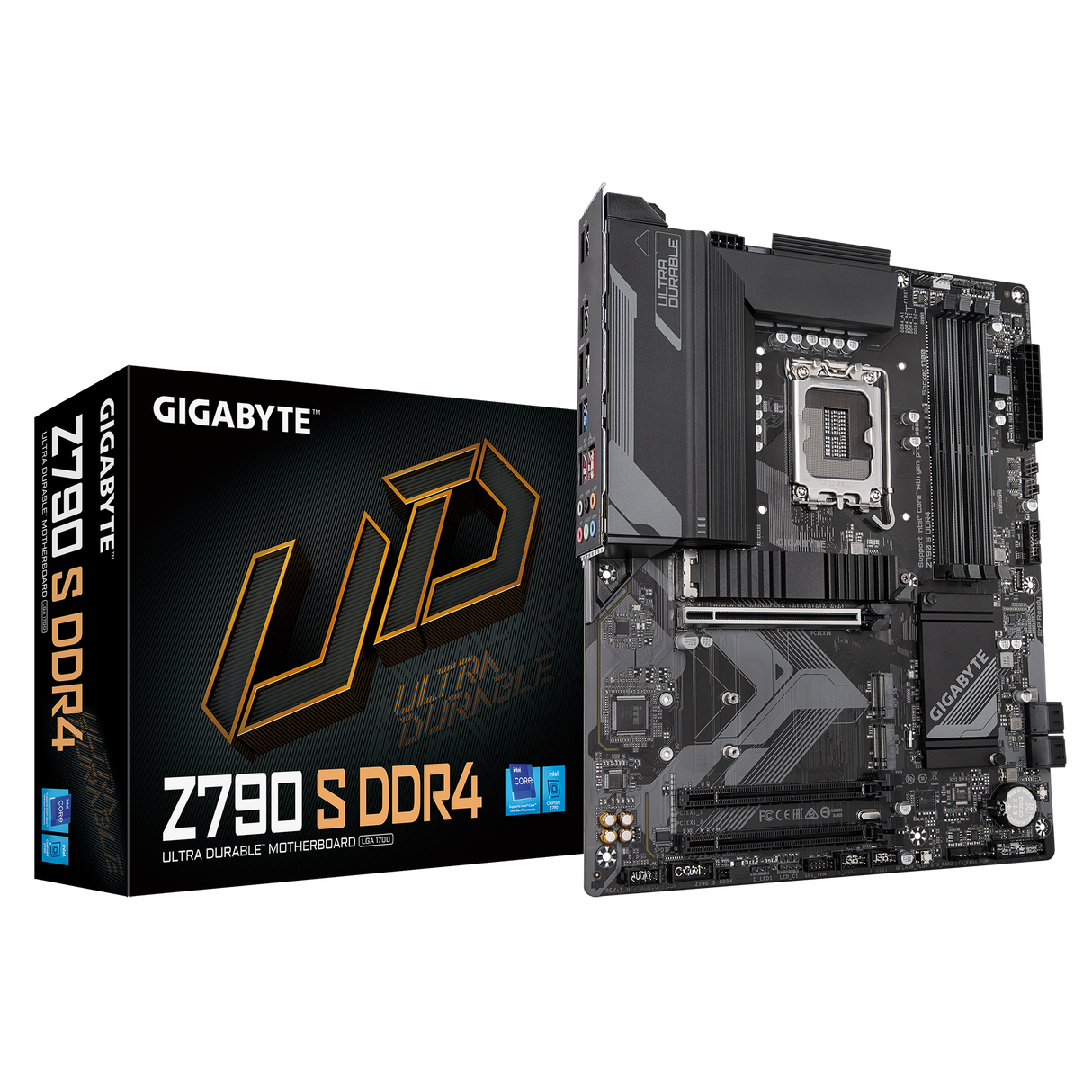 GIGABYTE Z790 S DDR4 LGA 1700 Intel Z790 ATX Motherboard with DDR4, Triple M.2, PCIe 4.0, USB 3.2 Gen2 Type-C