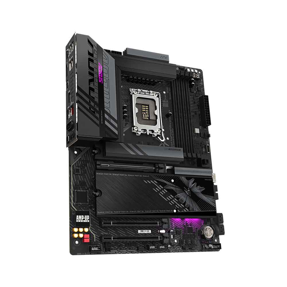 GIGABYTE Z890 AORUS ELITE WIFI7 Motherboard - Supports Intel Core Ultra (Series 2) CPUs, 16+1+2 phases VRM, up to 8800MHz DDR5 (OC), 1xPCIe 5.0 + 3xPCIe 4.0, Wi-Fi 7, 2.5GbE LAN, Thunderbolt 4