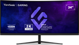 ViewSonic VX3418C-2K 34" UWQHD 180Hz Curved Gaming Monitor