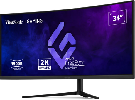 ViewSonic VX3418C-2K 34" UWQHD 180Hz Curved Gaming Monitor