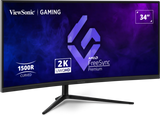 ViewSonic VX3418C-2K 34" UWQHD 180Hz Curved Gaming Monitor