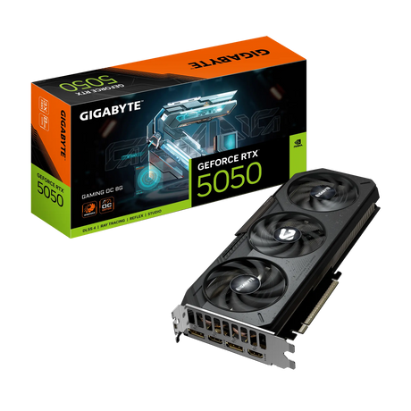 GIGABYTE GeForce RTX 5050 GAMING OC 8G Graphics Card
