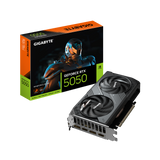 GIGABYTE GeForce RTX 5050 WINDFORCE OC 8G high performance graphics card with WINDFORCE cooling
