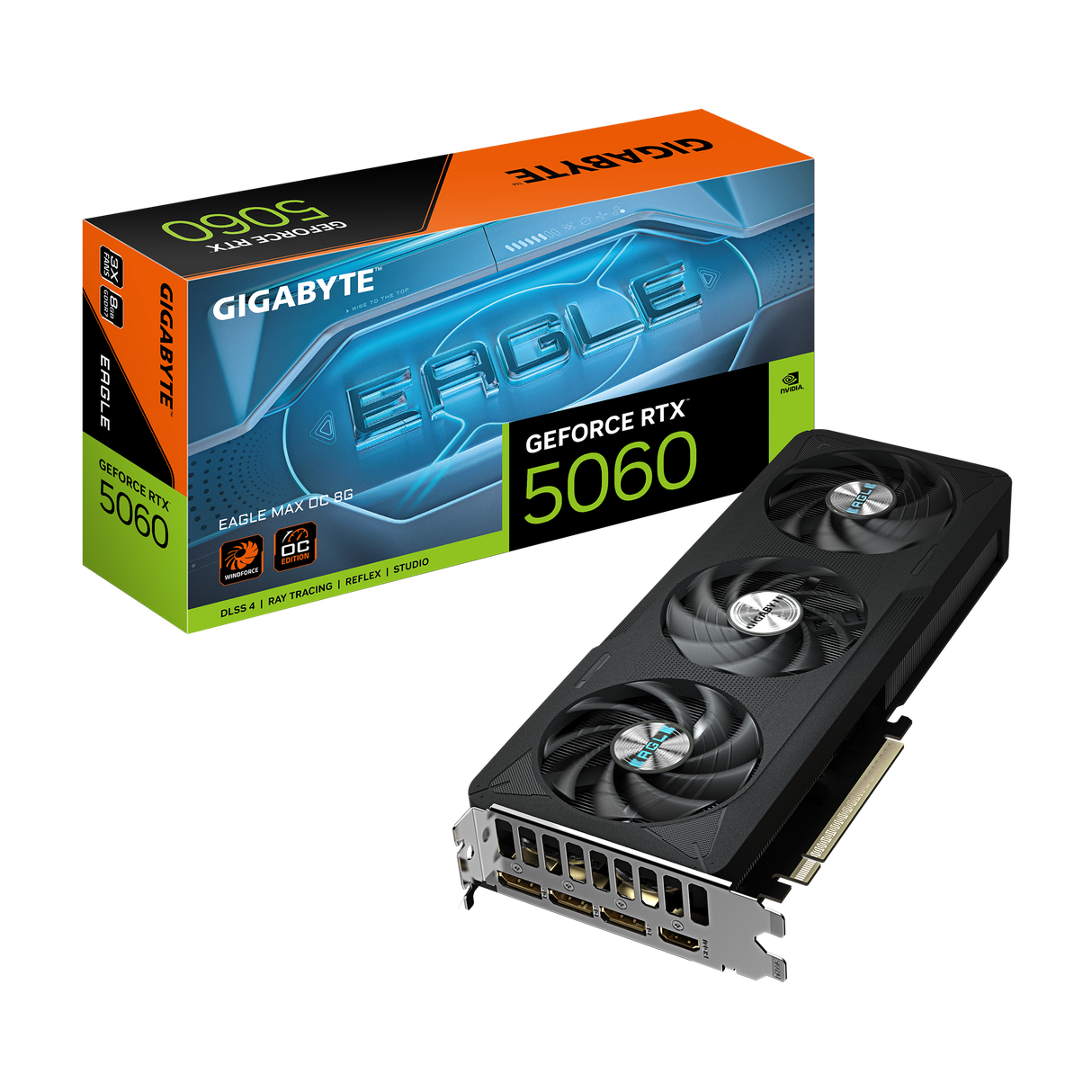 Gigabyte GeForce RTX 5060 EAGLE MAX OC 8GB GDDR7 128-BIT PCI 5 Graphic Card