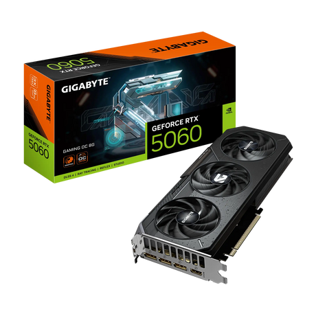Gigabyte GeForce RTX 5060 GAMING OC 8G Graphics Card