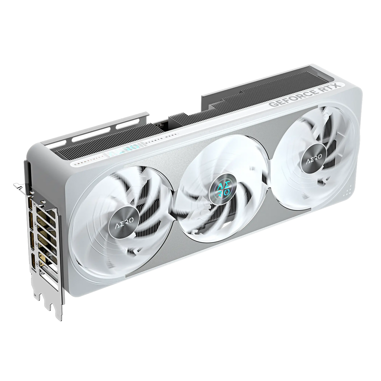 Gigabyte GeForce RTX 5070 Ti AERO OC 16G graphics card with WINDFORCE cooling and Hawk fans