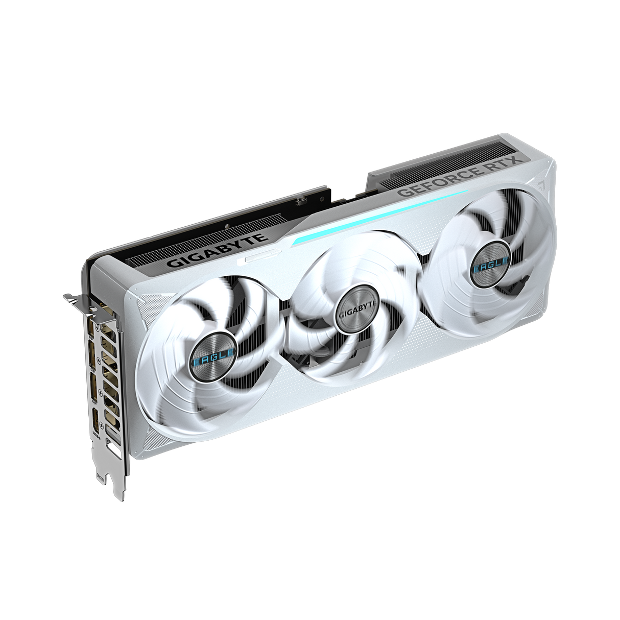 Gigabyte GeForce RTX 5070 Ti EAGLE OC ICE SFF 16G features 16GB GDDR7 memory PCI-E 5.0, 7680 x 4320 resolution