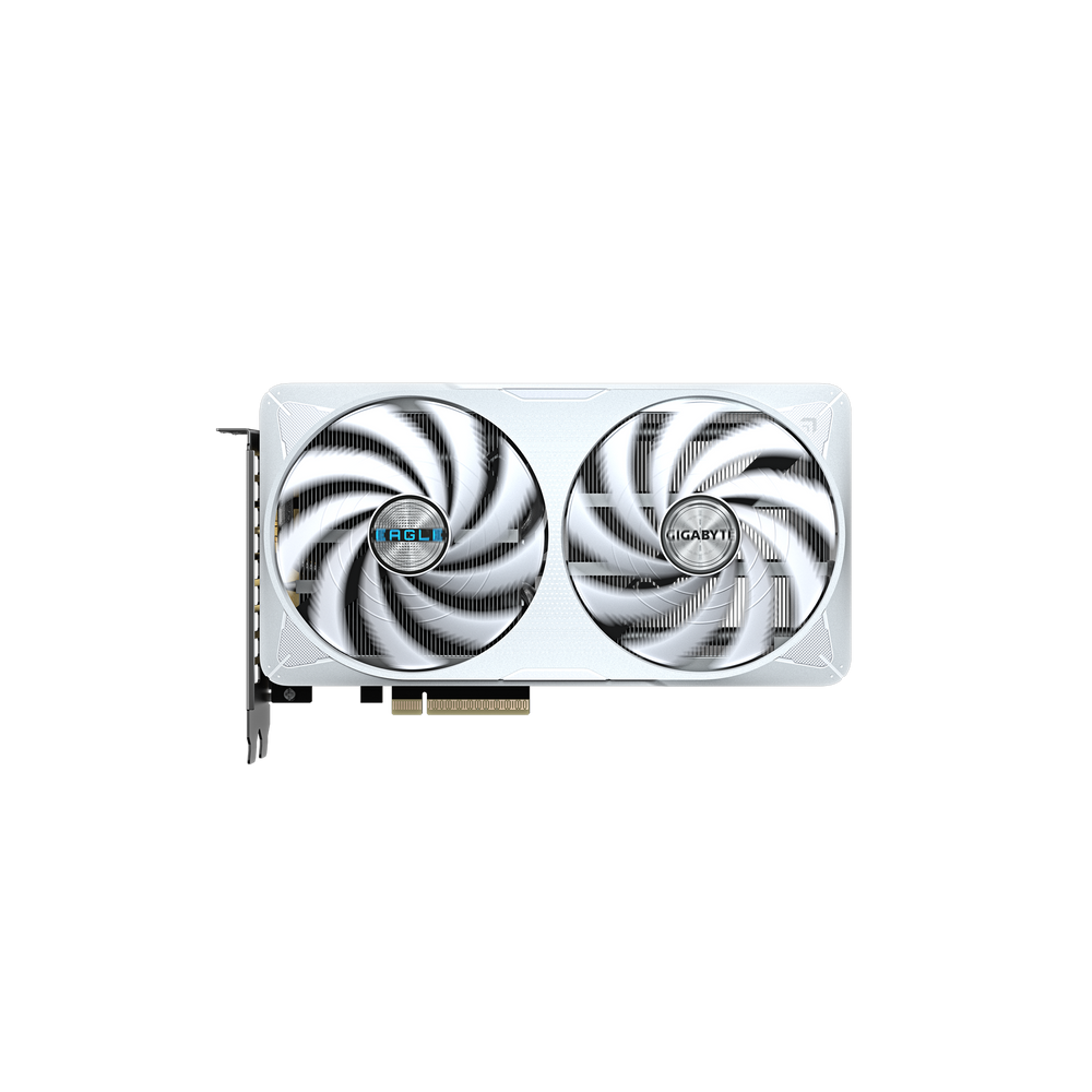 GIGABYTE GeForce RTX 5060 Ti EAGLE OC ICE 8G – 8GB GDDR7, PCIe 5.0, 3x DP 2.1b, 1x HDMI 2.1b.