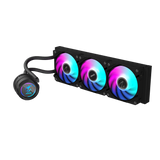 مبرد وحدة المعالجة المركزية السائل Gigabyte AORUS WATERFORCE II 360 بمراوح ARGB، متوافق مع Intel LGA1700 وAMD AM5