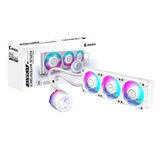 Gigabyte AORUS WATERFORCE X II 360 ICE  Liquid CPU Cooler, ARGB Fans, compatible with Intel LGA1700 and AMD AM5