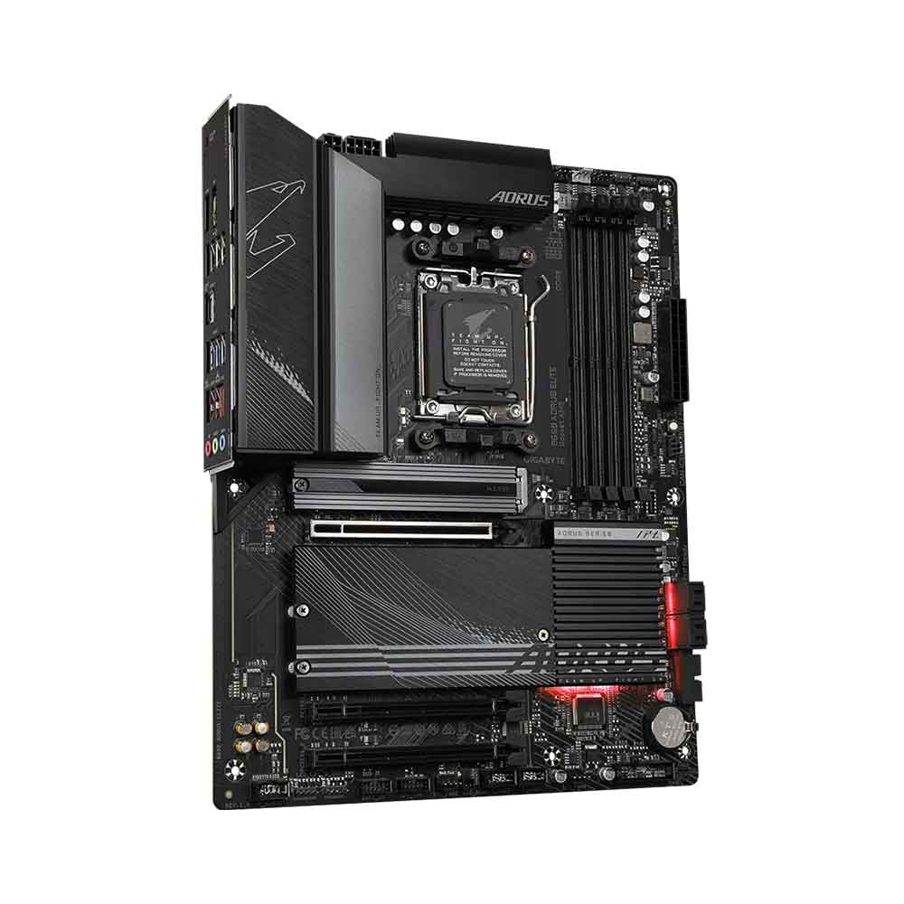 Gigabyte B650 Aorus Elite DDR5 AM5 AMD B650 ATX M.2 PCIe 5.0 USB 3.2 Gen2X2 2.5GbE LAN Q-Flash Plus EZ-Latch