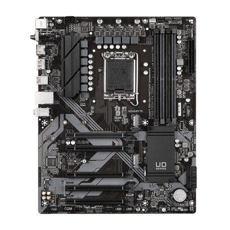 Gigabyte B760 DS3H AX DDR4 Supports Intel Core 14th CPUs 8+2+1 Phases Digital VRM DDR4 (OC) 2xPCIe 4.0 M.2, Wi-Fi 6E, GbE LAN, USB 3.2 Gen 2