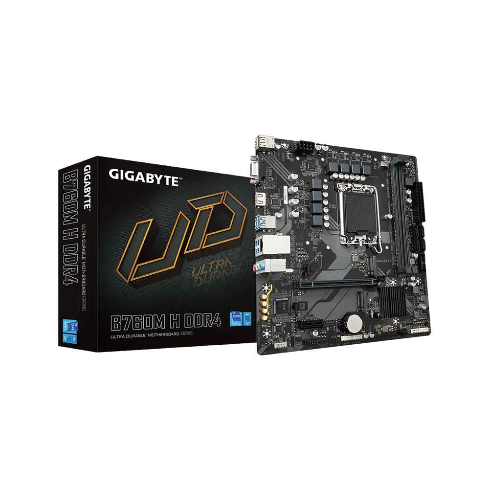 اللوحة الأم Gigabyte B760M H LGA1700 DDR4 M-ATX