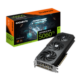 Gigabyte GeForce RTX 5060 Ti GAMING OC 8G – 8GB GDDR7، PCIe 5.0، 3x DP 2.1b + 1x HDMI 2.1b، 1x 8-Pin، طول 281 مم.