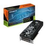 بطاقة رسومات Gigabyte GeForce RTX 5070 Eagle OC SFF 12G - 12 جيجابايت GDDR7، PCI-E 5.0، 3 x DP 2.1a، 1 x HDMI 2.1b، NVIDIA DLSS 4