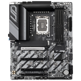 Gigabyte motherboard on a white background