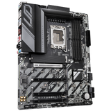 Gigabyte motherboard on a white background