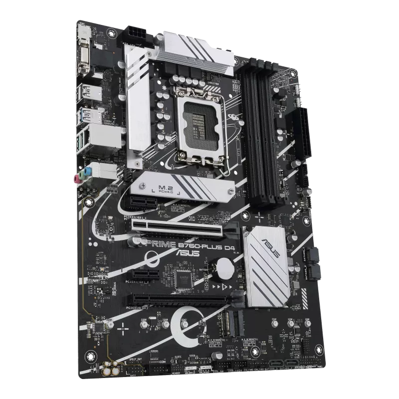 ASUS PRIME B760-PLUS D4 – Powerful ATX Gaming Motherboard