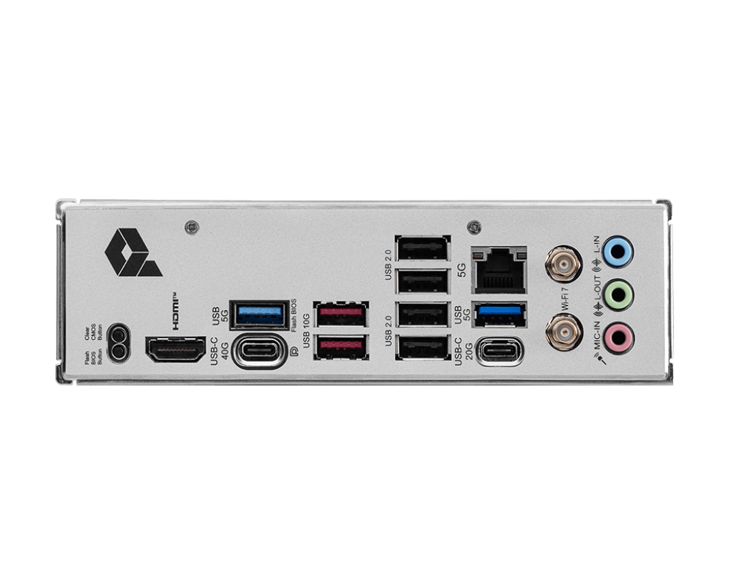 MSI PRO X870-P WiFi 7 Motherboard (AMD Ryzen 9000/8000/7000 Series Processors, AM5, DDR5, PCIe 5.0, M.2 Gen5, HDMI/DP, Bluetooth 5.4, ATX)
