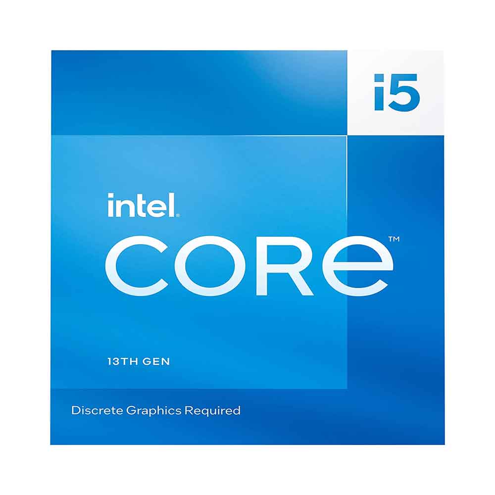 Intel Core i5-13400F 10-Cores 16-Threads Raptor Lake LGA 1700 20 MB Cache 2.5GHz base 4.6GHz Turbo 65W TDP