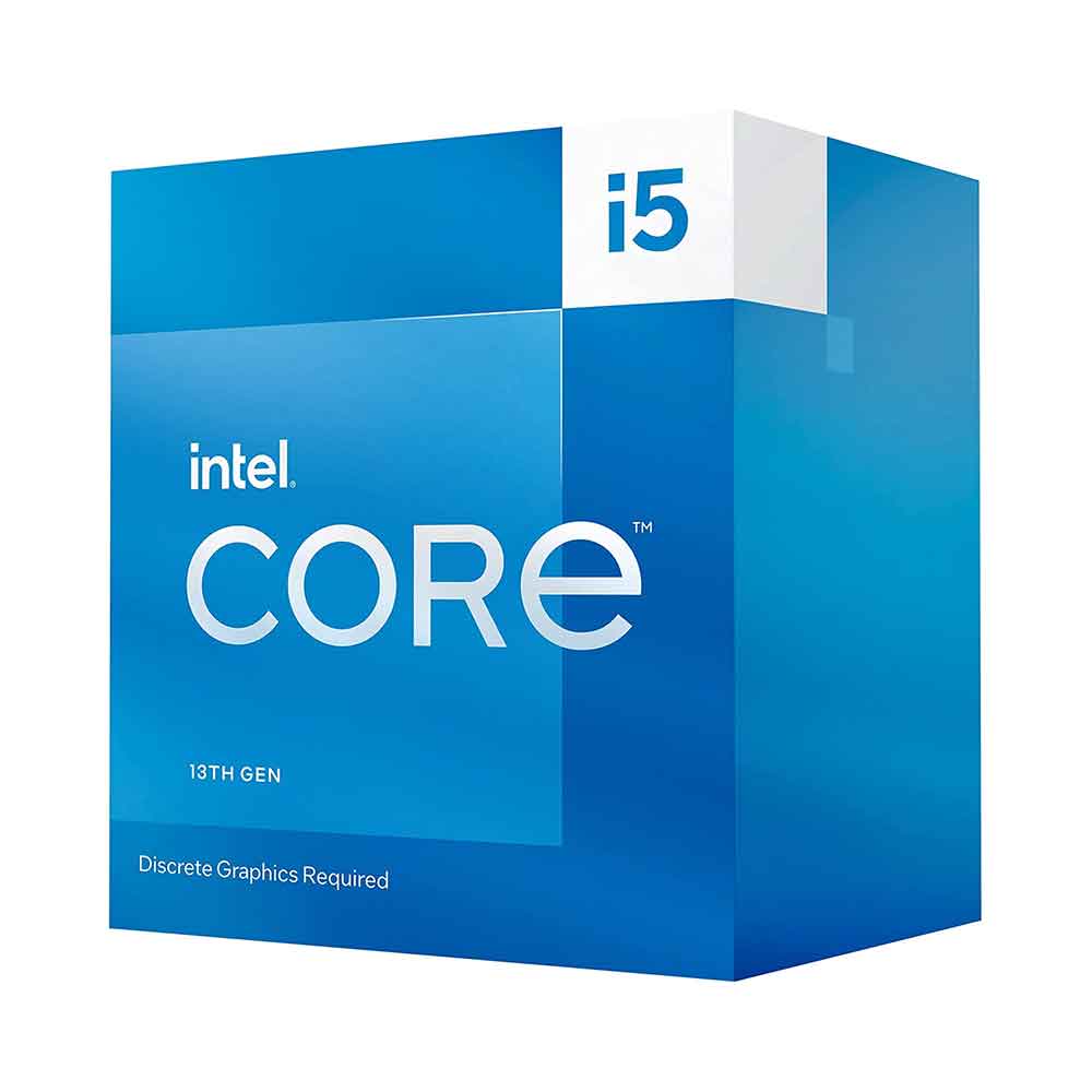 Intel Core i5-13400F 10-Cores 16-Threads Raptor Lake LGA 1700 20 MB Cache 2.5GHz base 4.6GHz Turbo 65W TDP