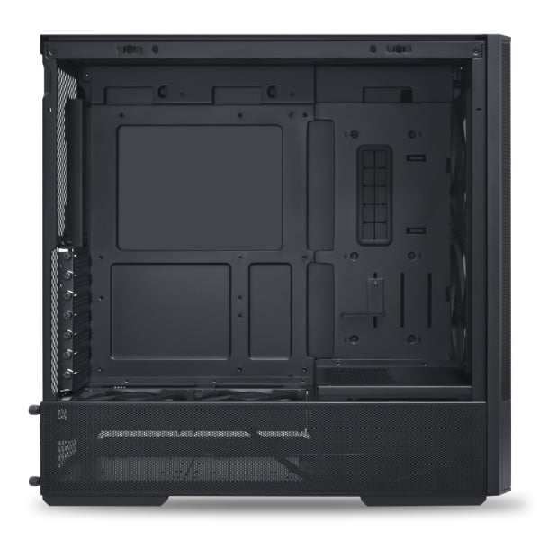 Lian Li LANCOOL 207 RGB Compact M-ATX case with ATX support, 4 pre-installed fans, mesh panels for airflow, front PSU, and GPU anti-sag bracket Gaming Case