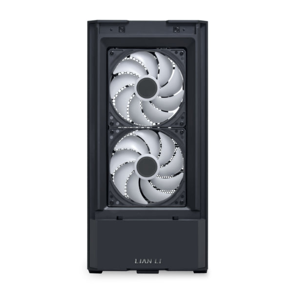 Lian Li LANCOOL 207 RGB Compact M-ATX case with ATX support, 4 pre-installed fans, mesh panels for airflow, front PSU, and GPU anti-sag bracket Gaming Case