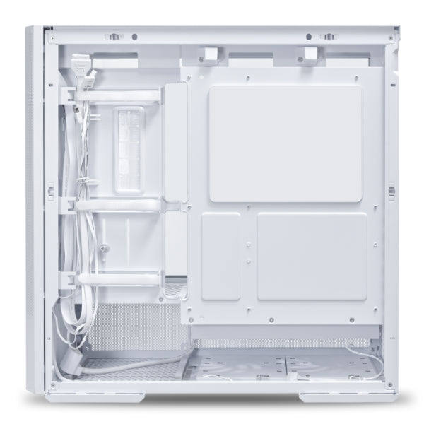 Lian Li LANCOOL 207 RGB Compact M-ATX case with ATX support, 4 pre-installed fans, mesh panels for airflow, front PSU, and GPU anti-sag bracket Gaming Case