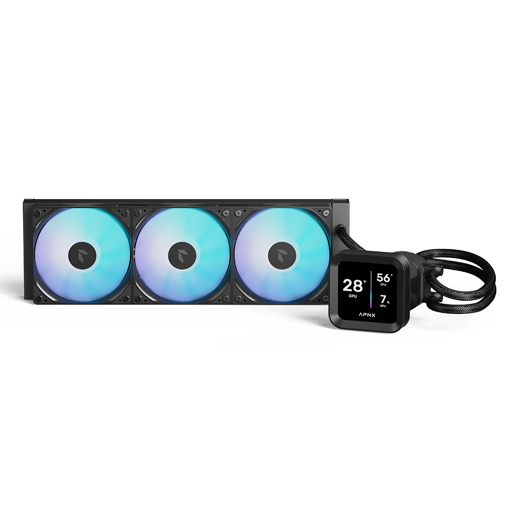 APNX LC1-D 360 LCD 360mm Liquid CPU Cooler