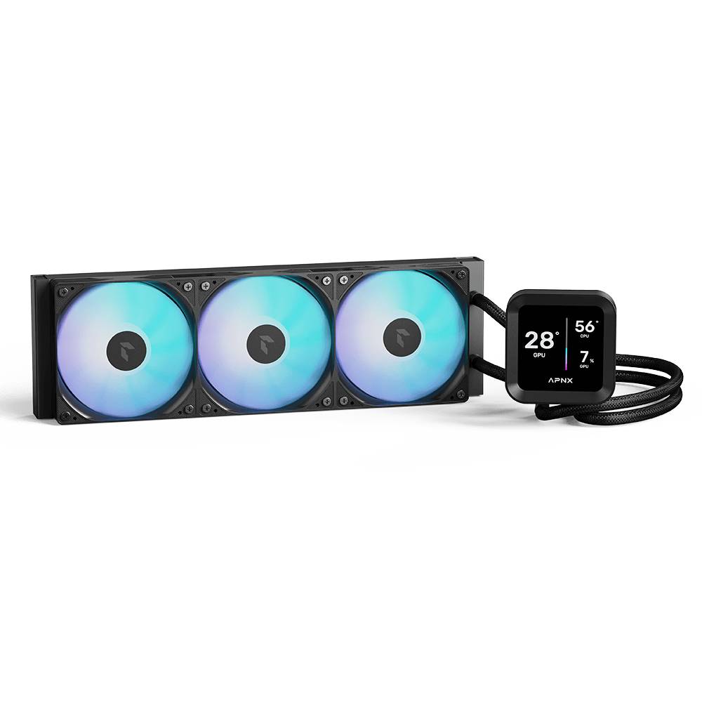 APNX LC1-D 360 LCD 360mm Liquid CPU Cooler
