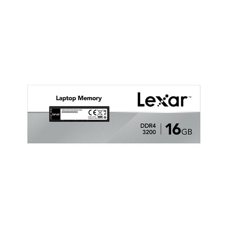 Lexar 16GB DDR4-3200MHz SO-DIMM Laptop Memory, High-Speed DDR4 Performance