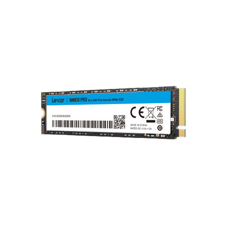Lexar NM610 PRO M.2 2280 PCIe Gen3x4 NVMe SSD - 500GB / 1TB