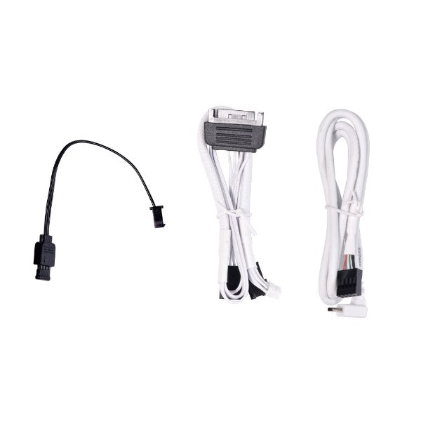 Lian Li Galahad II LCD 360MM White AIO Asetek 8th Gen - 2.88” IPS LCD screen liquid cooler - Screen recording for videos and photos Pre-installed daisy-chained ARGB fans Liquid Cpu Cooler