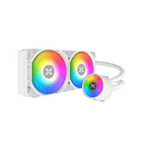 XIGMATEK Liquid Killer X 240 ARGB AIO CPU COOLER (black-white) Intel : LGA 1700/1200 &115X/2011 & 2066 AMD : TR4/AM5/AM4/AM3
