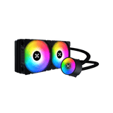 XIGMATEK Liquid Killer X 240 ARGB AIO CPU COOLER (black-white) Intel : LGA 1700/1200 &115X/2011 & 2066 AMD : TR4/AM5/AM4/AM3