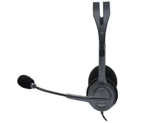 Logitech H111 Stereo Business Headset – Noise-cancelling for Clear Conversations