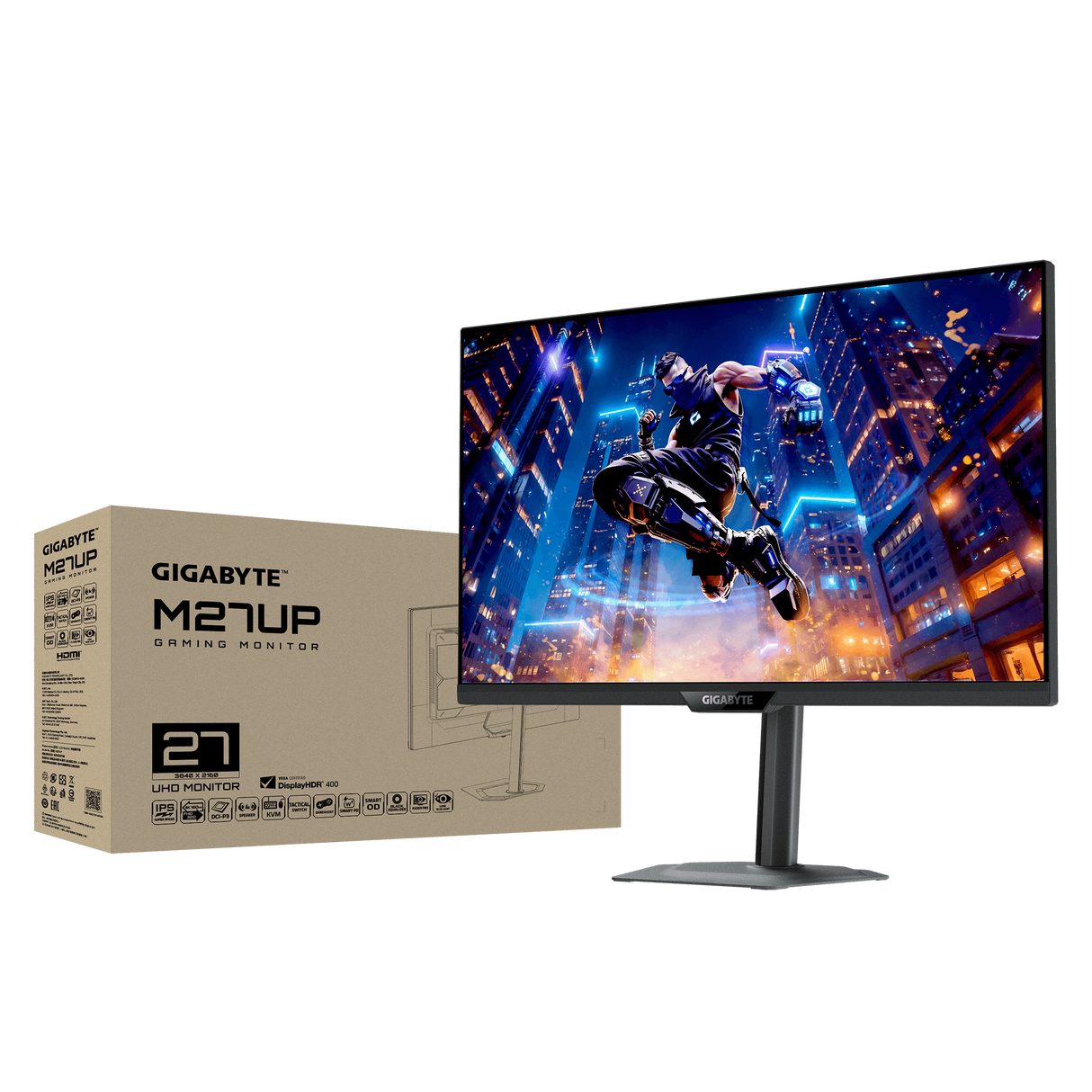 Gigabyte M27UP: Dual-Mode Gaming Monitor with 160Hz UHD and 320Hz FHD Switch