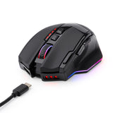 Redragon Sniper Pro M801P-RGB Gaming Mouse - 16000 DPI Dual Mode
